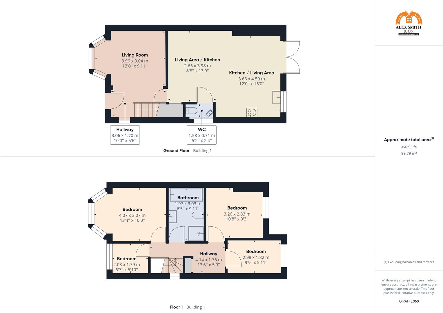 4 bed house for sale in Fairholme Road, Hodge Hill, Birmingham - Property Floorplan