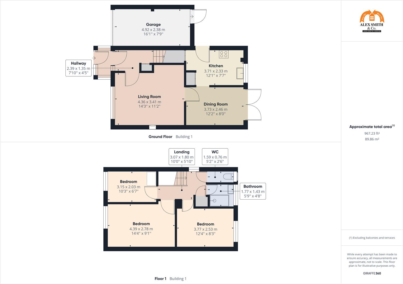 3 bed house for sale in Fishpool Close, Bromford Bridge, Birmingham - Property Floorplan