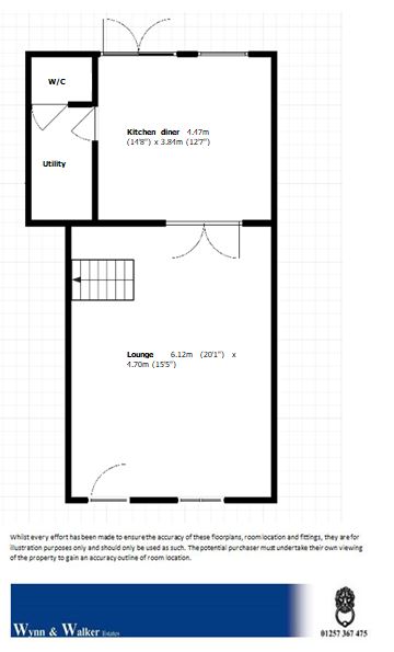 3 bed cottage for sale in Maria Square, Belmont - Property Floorplan