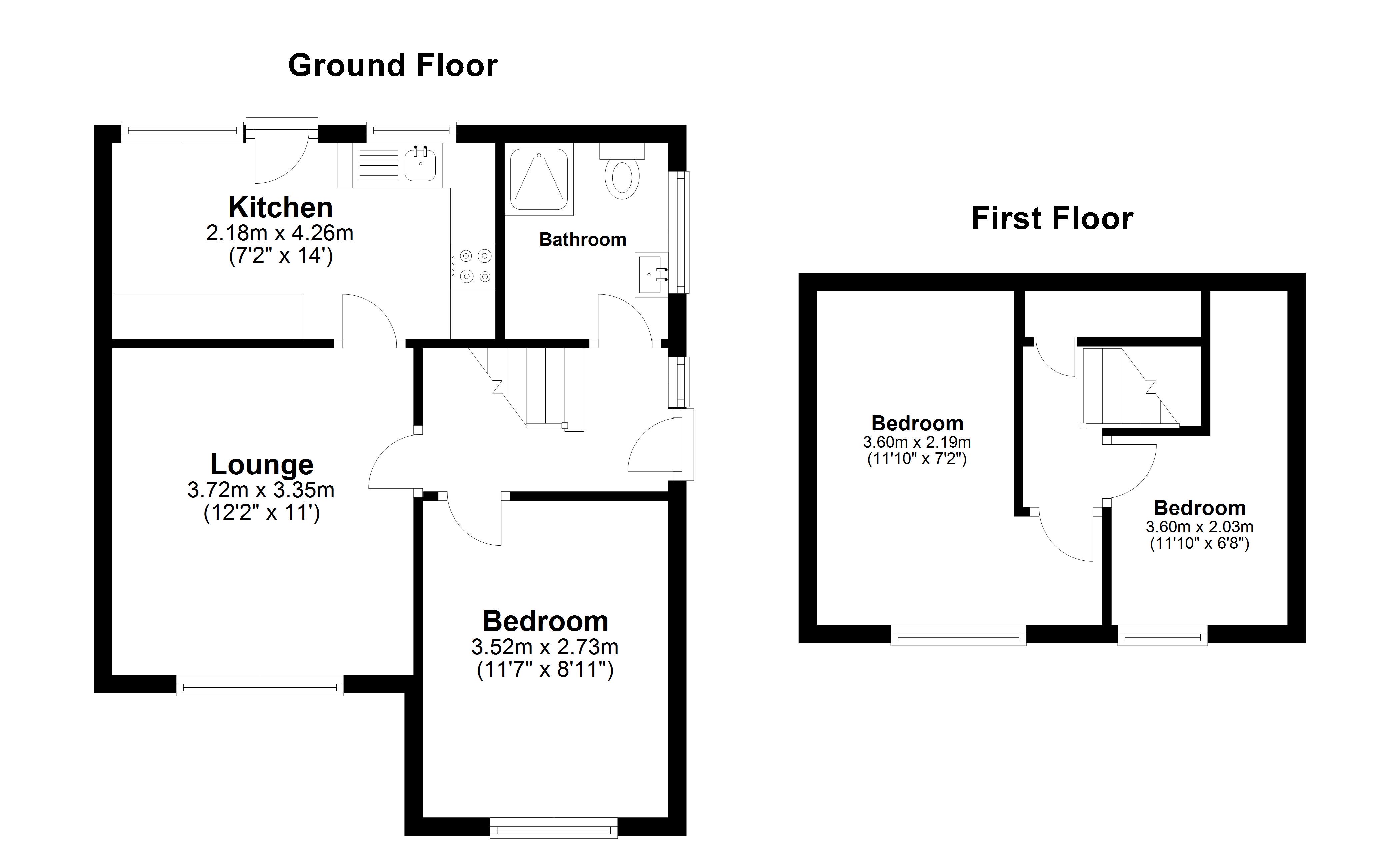 3 bed bungalow for sale in Ollerton Street, Adlington - Property Floorplan