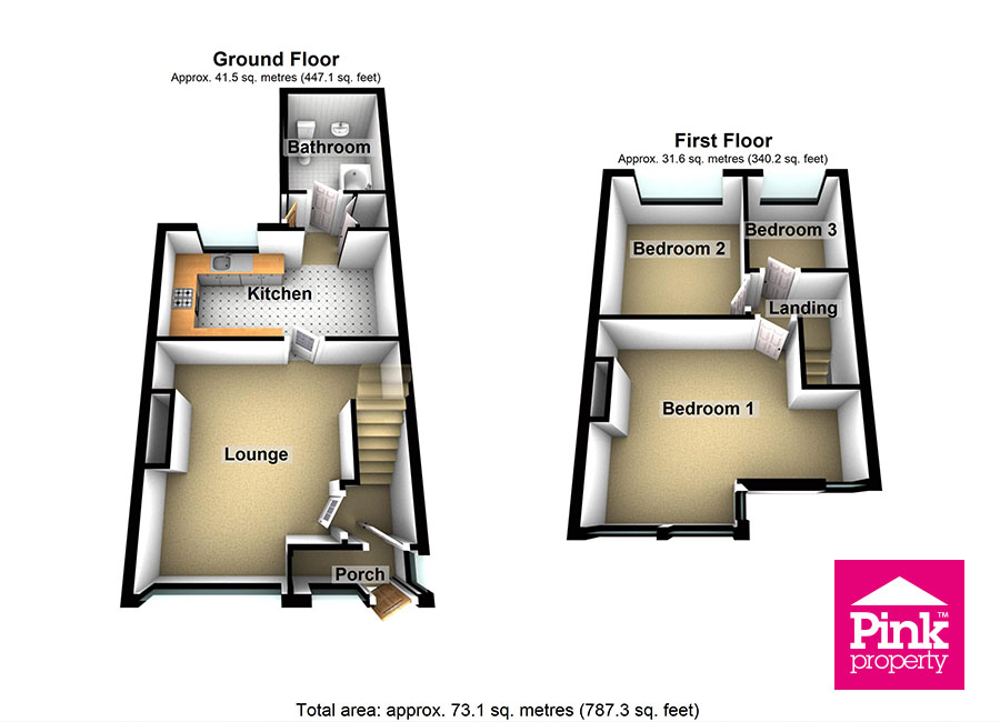 3 bed house for sale in Kikrlands Road, Hull - Property Floorplan