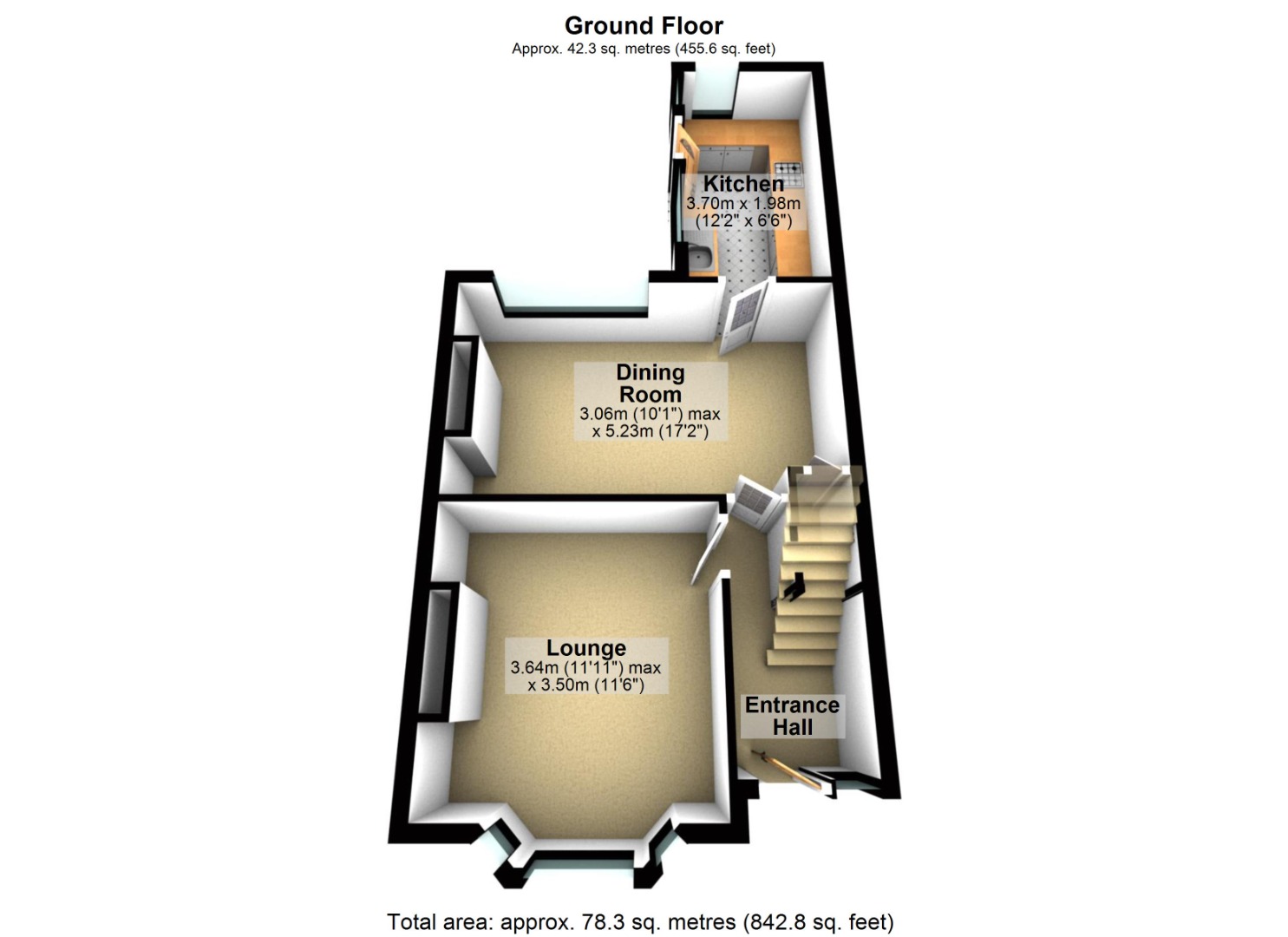 3 bed house for sale in Cardigan Road, Hull - Property Floorplan