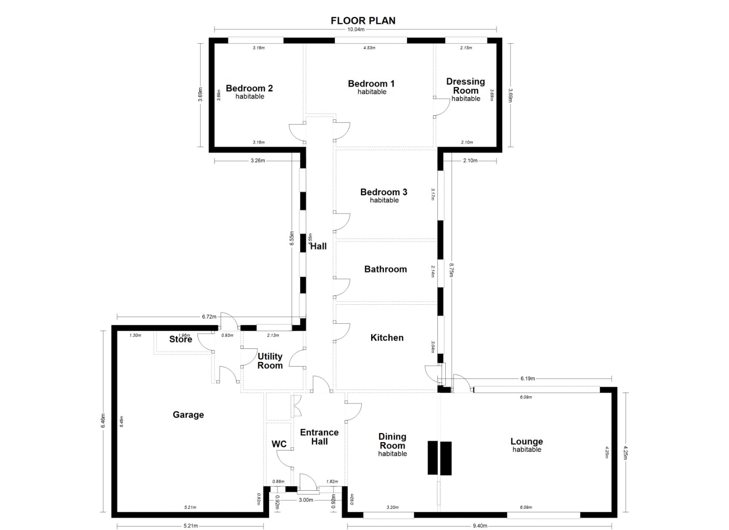 3 bed bungalow for sale in Eppleworth Road - Property Floorplan