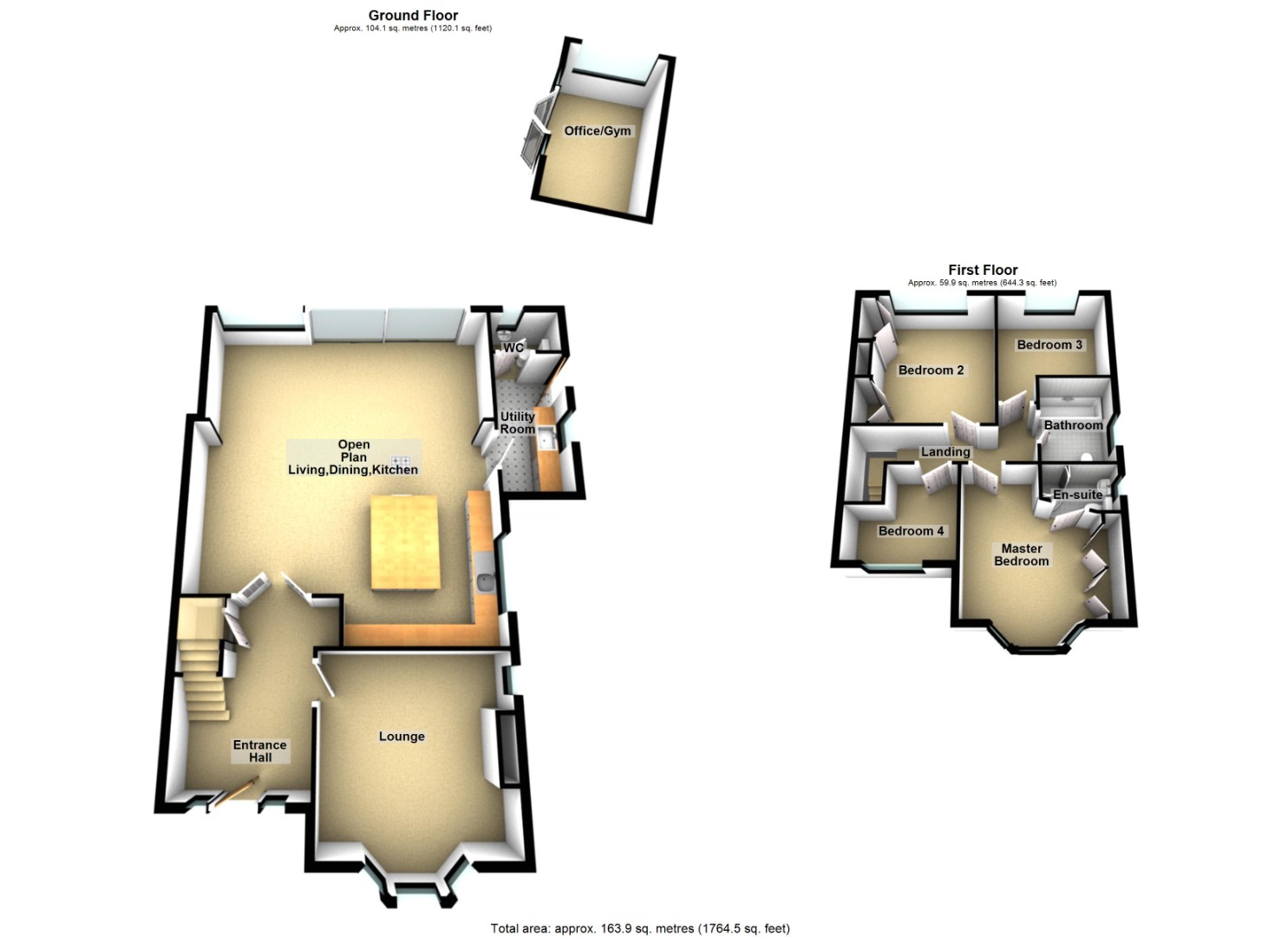 4 bed house for sale in The Octagon, Willerby - Property Floorplan